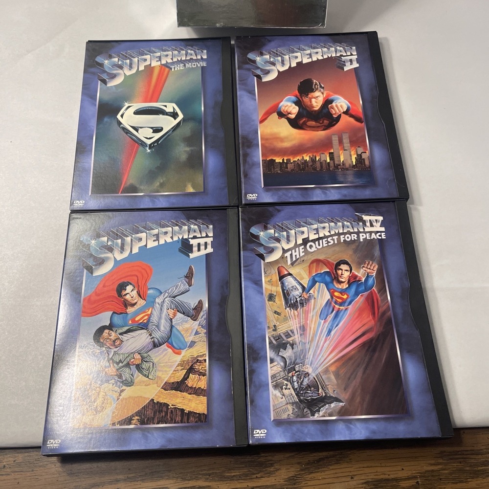 Complete Superman Collection Box Set (DVD, 2001, 4-Disc Set) - Picture 7 of 9